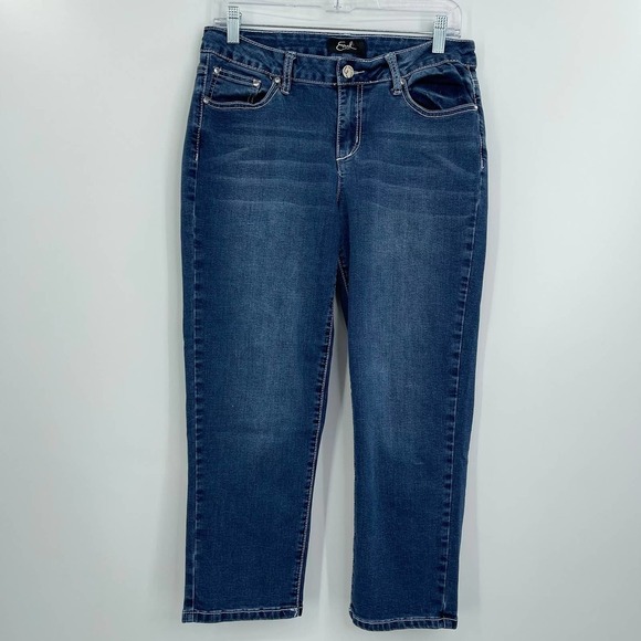 Earl Jeans cross embroidered crops - Picture 2 of 11